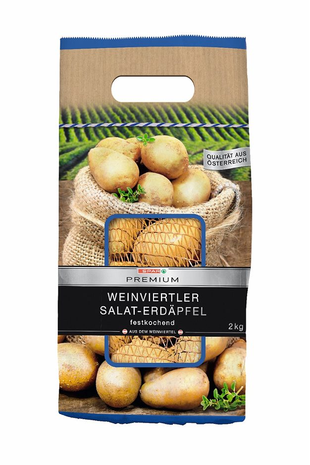 SPAR PREMIUM Weinviertler Salat-Erdäpfel festkochend 2 KG