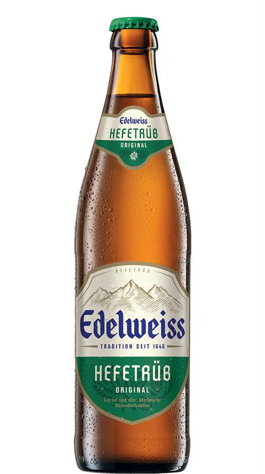 Edelweiss Weizenbier Hefetrüb 500 ML MEHRWEG