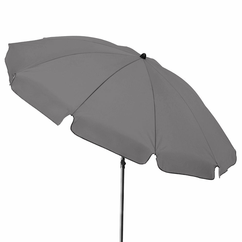 SIMPEX BASIC Gartenschirm 240cm Grau