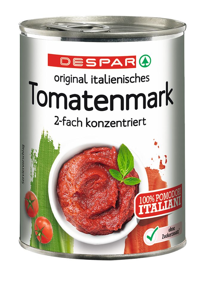 DESPAR Tomatenmark 2-fach konzentriert 140 G