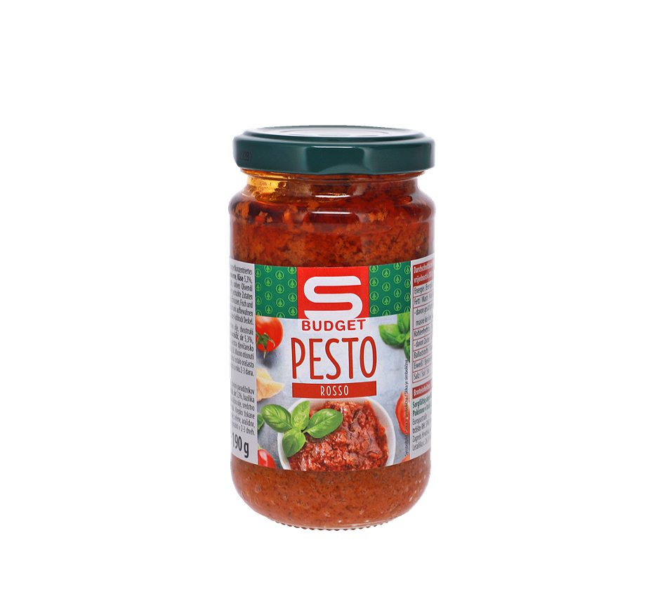 S-BUDGET Pesto Rosso 190 G