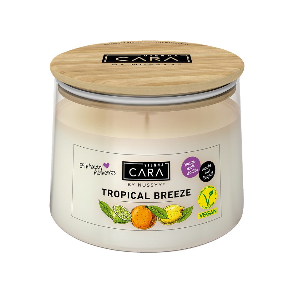 Vienna Cara by Nussyy Duftkerze Tropical Breeze