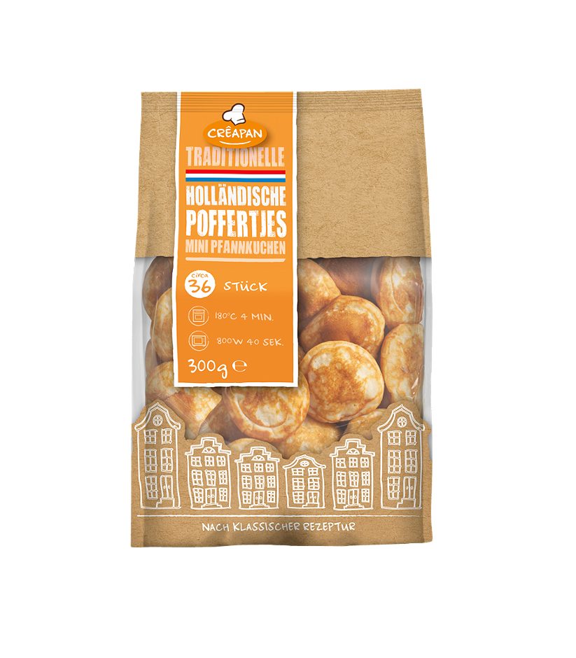 Creapan Mini Pfannkuchen 36 Stück 300 G