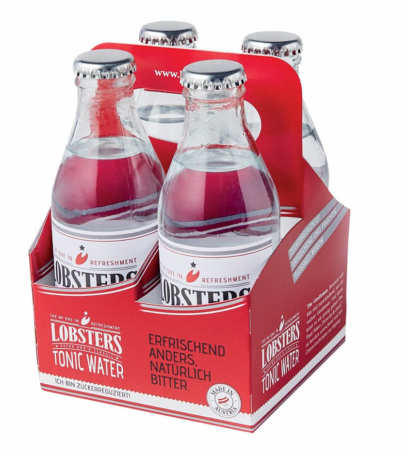Lobsters Tonic Water 4x0,2l 0,8 L EINWEG ohne Pfand