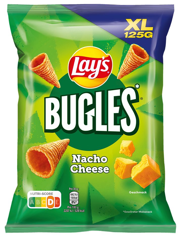 Lays Bugels Nacho Cheese XL 125 G