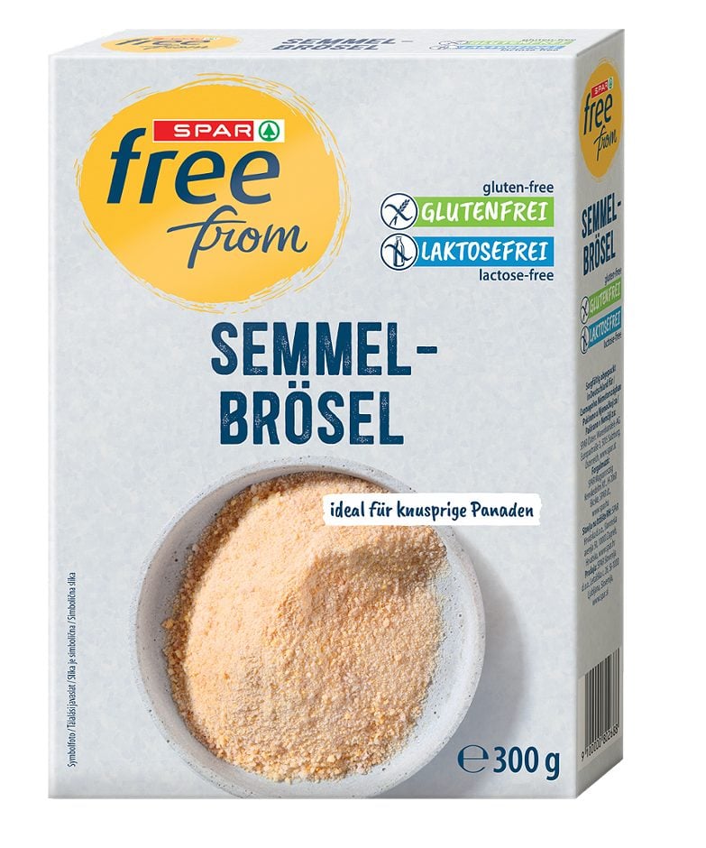 SPAR free from Semmelbrösel glutenfrei, laktosefrei 300 G