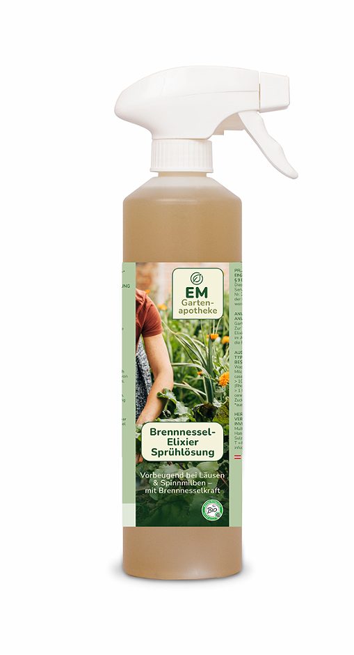 Multikraft Gartenapotheke Sprühlösung Brennnessel - Elixier 0,5 Liter