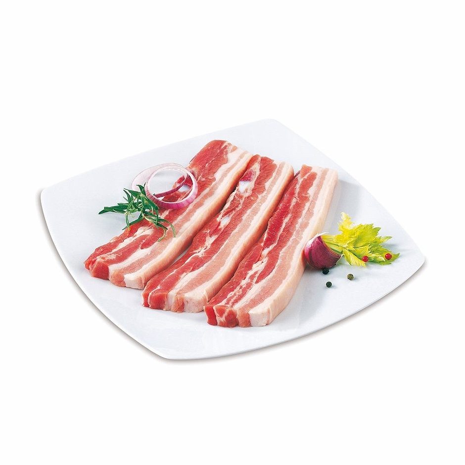 TANN Schweins-Bauchschnitte m.Bein 1 KG