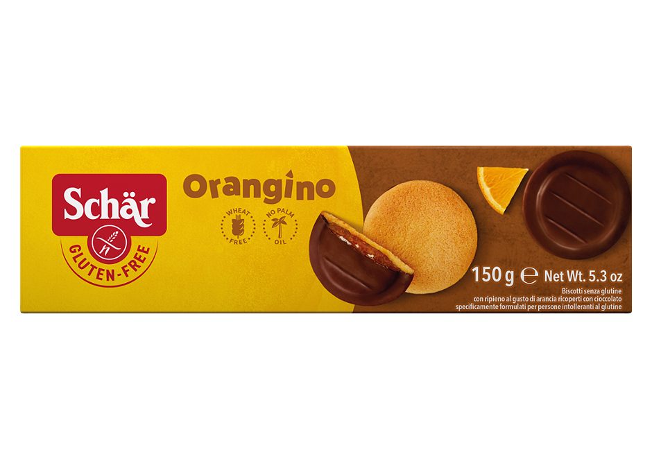 Schär Orangino Kekse glutenfrei 150 G