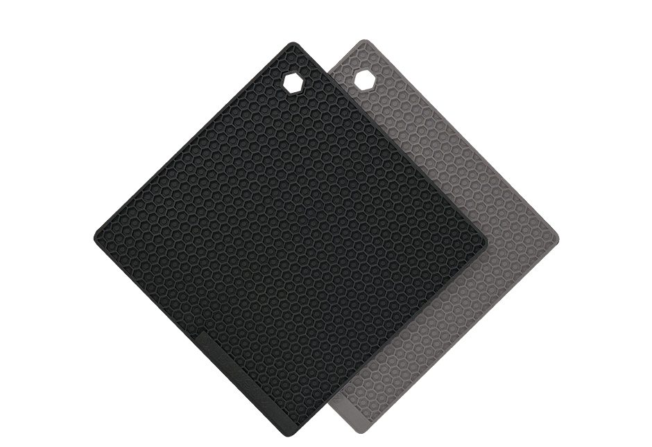 Superior Design Products Topflappen schwarz/grau