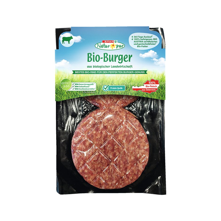 SPAR Natur*pur Bio-Burger 220 G