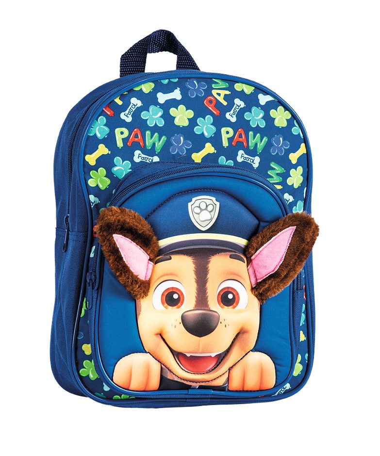 Paw Patrol Rucksack Chase m. Plüschohren