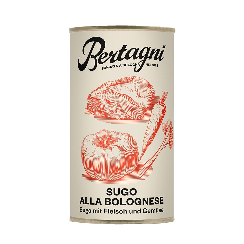 Bertagni Sugo mit Fleisch und Gemüse 180 G