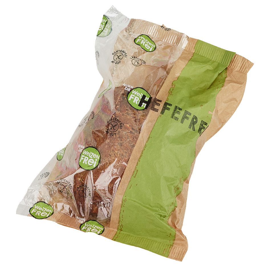Weizenfrei Hefefreies Vollkornbrot 350 G