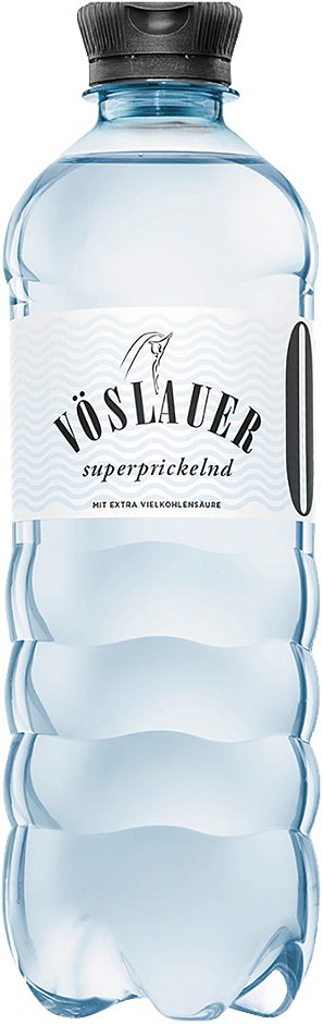 Vöslauer Mineralwasser superprickelnd 0,5 L EINWEG mit Pfand