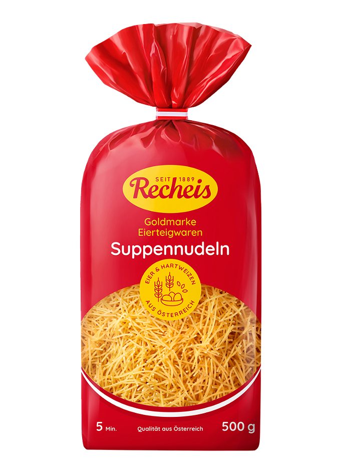 Recheis Goldmarke Suppennudeln 500 G