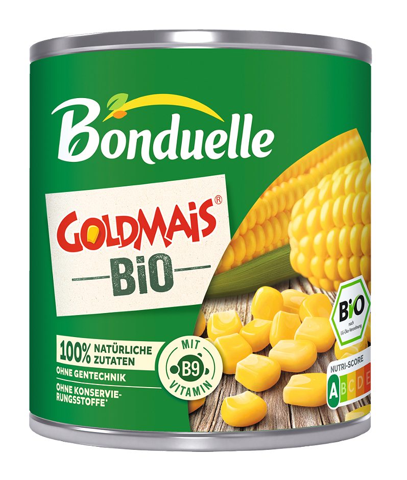Bonduelle Bio-Goldmais 0% pesticide 150 G