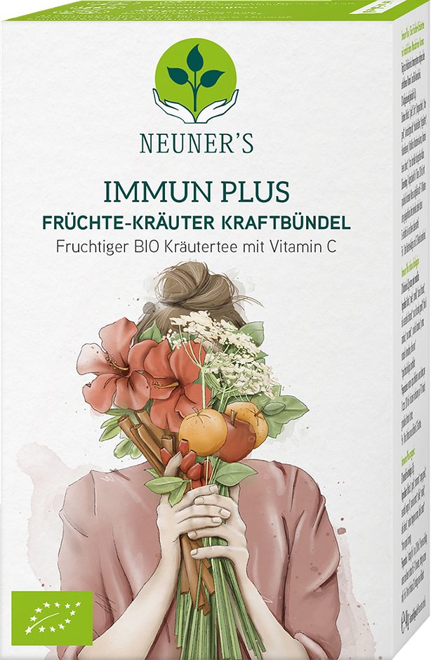 Neuner’s Bio Früchte-Kräutertee Immun Plus 20 Teebeutel
