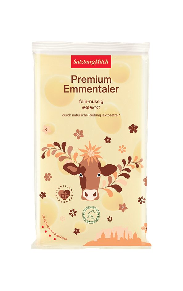 SalzburgMilch Premium Emmentaler fein-nussig 700 G