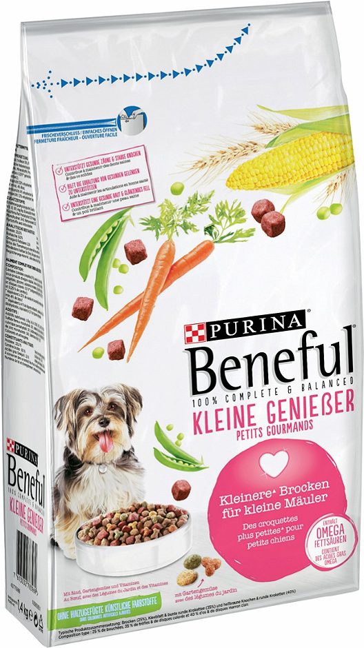 Beneful Kleine Genießer Hundenahrung mit Rind 1,4 KG