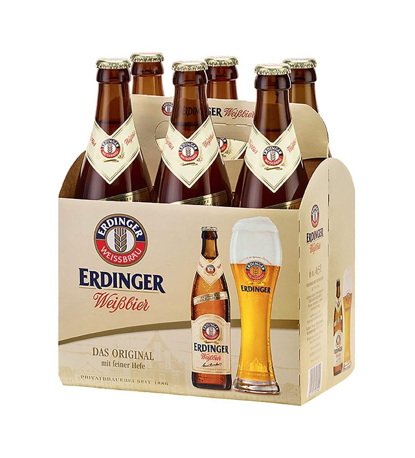 Erdinger Weißbier 6x0,5l 3.000 ML MEHRWEG