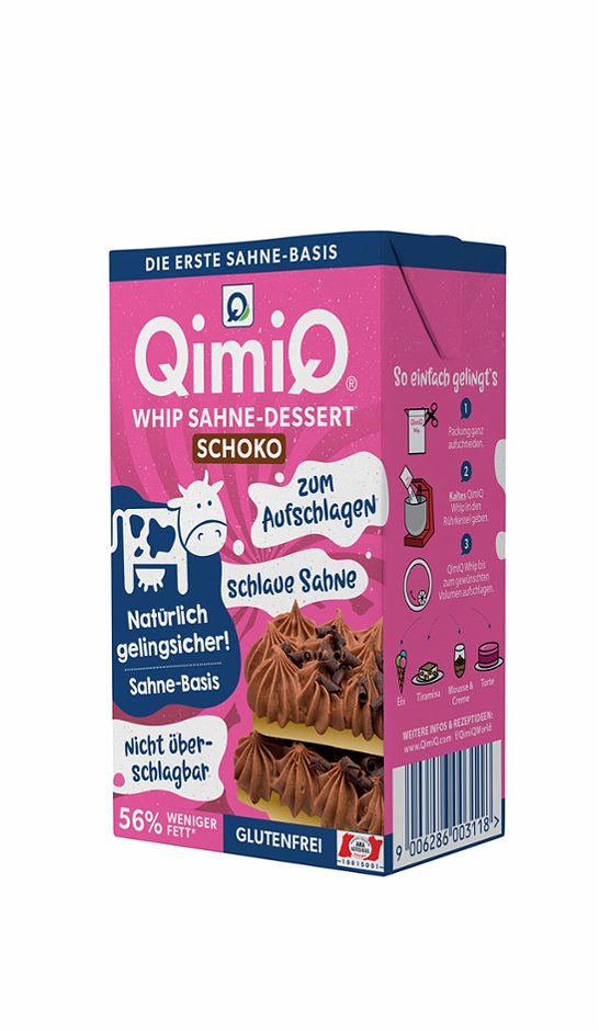 QimiQ Whip Sahne-Dessert Schoko 250 G