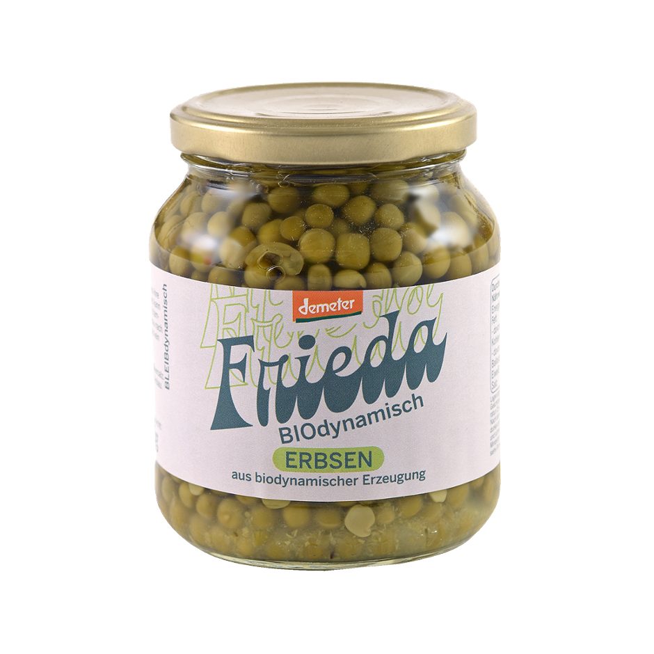 Frieda Bio-Erbsen 350 G