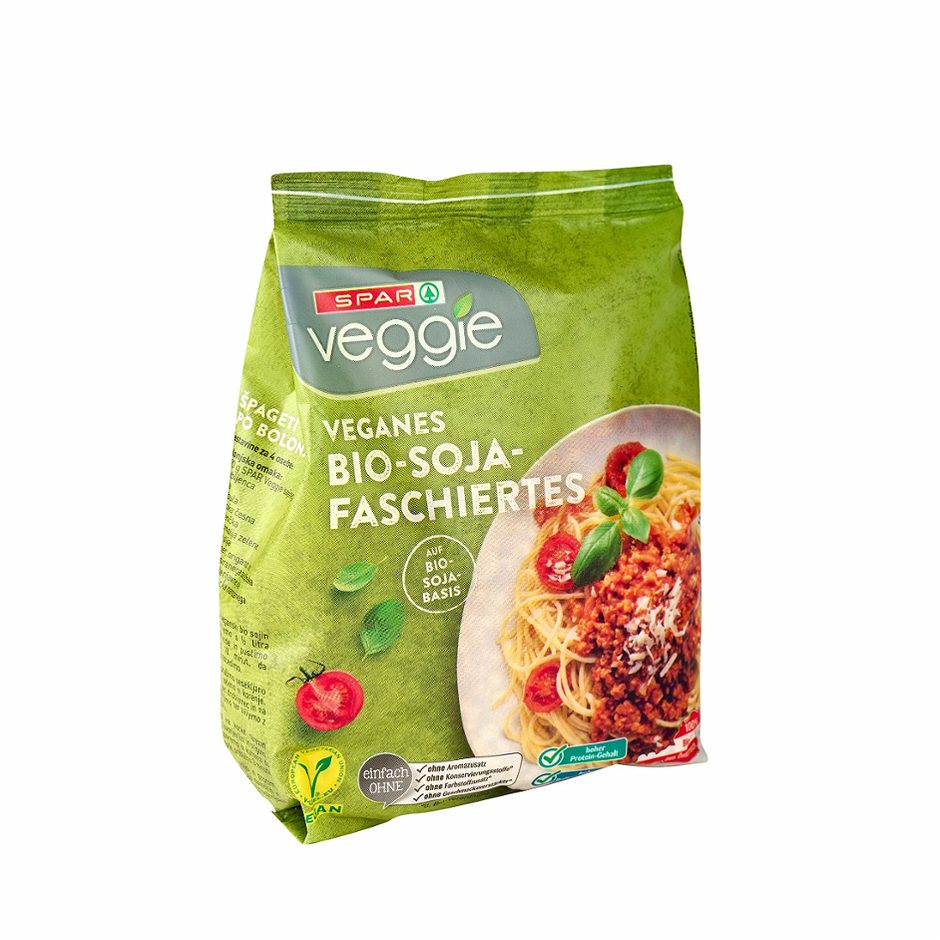 SPAR Veggie veganes Bio-Soja-Faschiertes 180 G