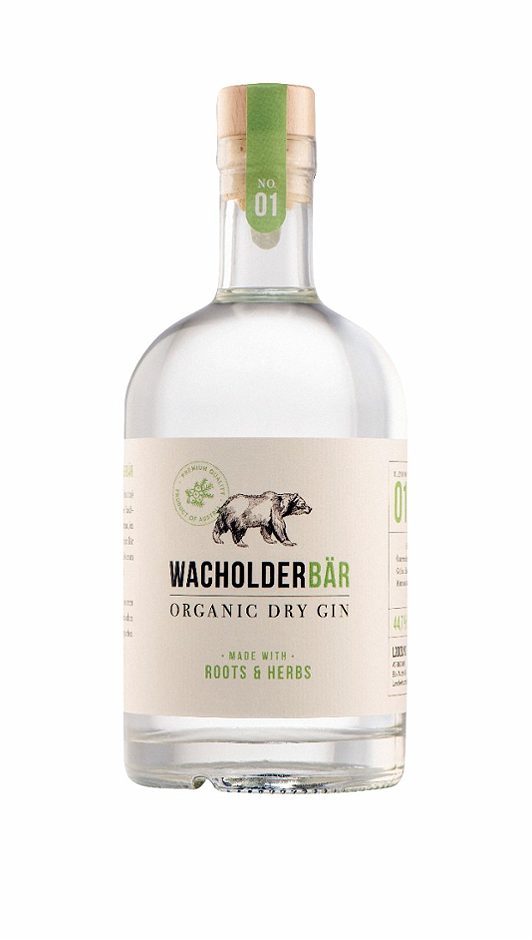 Wacholderbär No. 01 Roots & Wild Herbs Organic dry Gin 0,5 L