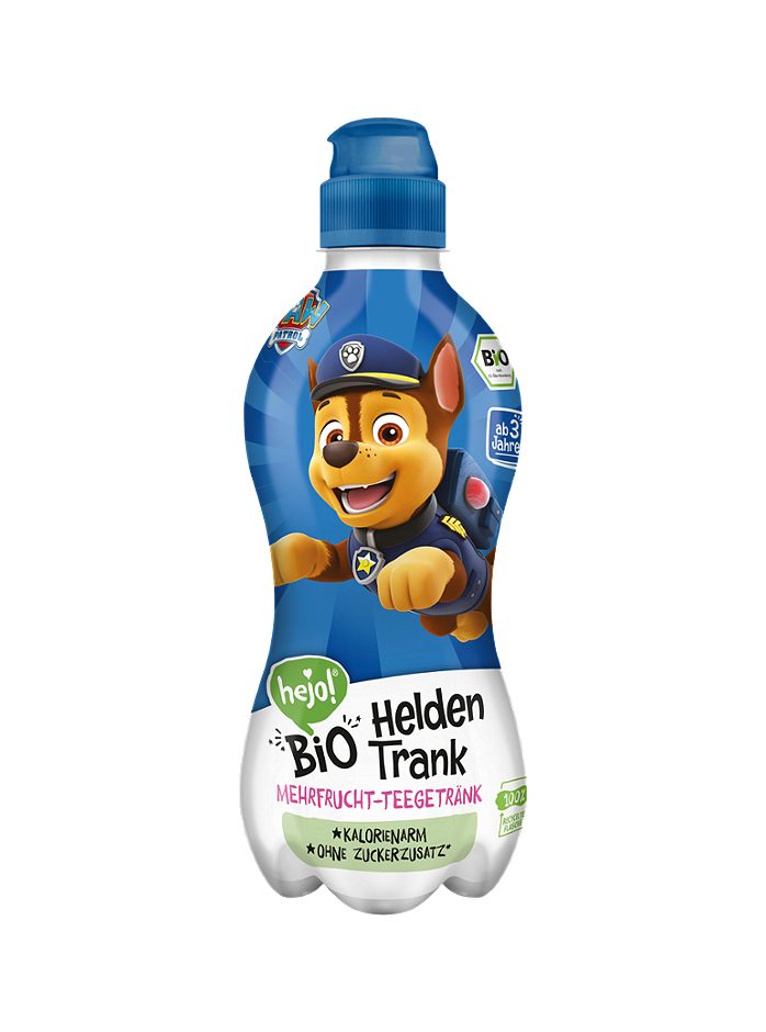 Pure & Fun Paw Patrol Bio-Heldentrank 330 ML EINWEG mit Pfand