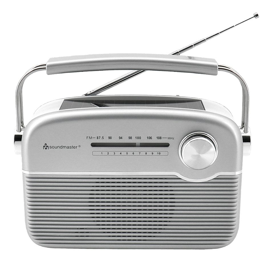 Soundmaster UKW Radio mit Solarpanel