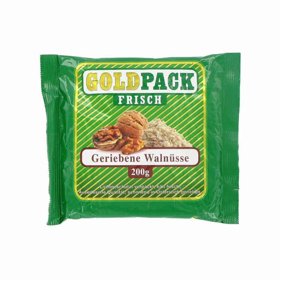 Goldpack Walnusskerne gerieben 200 G