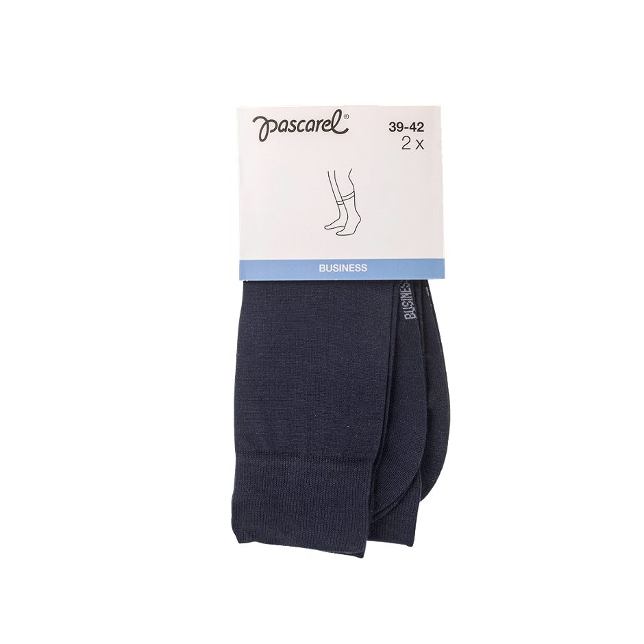 pascarel Herren Socken Business marine, 39/42 2er