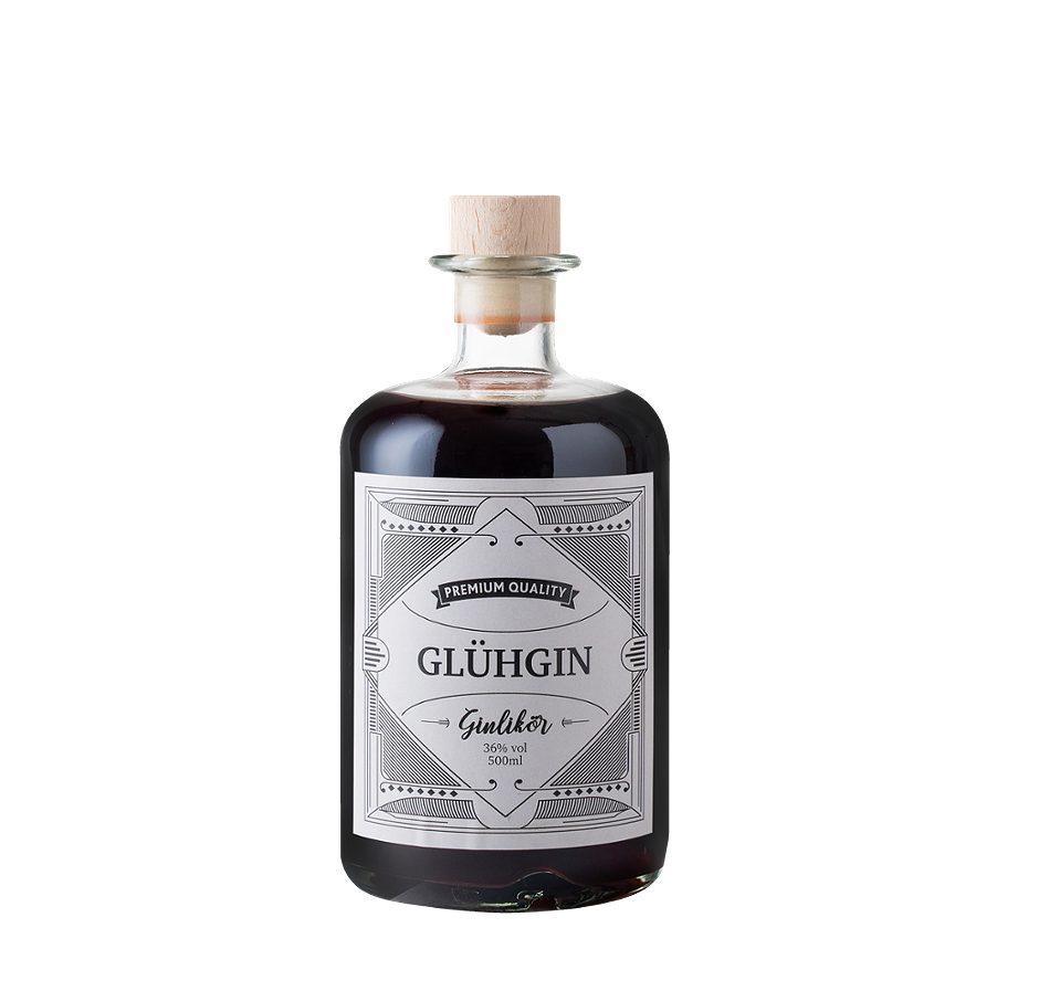 Hüttenzauber Glühgin Waldbeere 0,5 L
