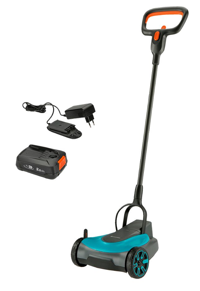 Gardena Akku-Rasenmäher HandyMower 22/18V P4A Ready-To-Use Set