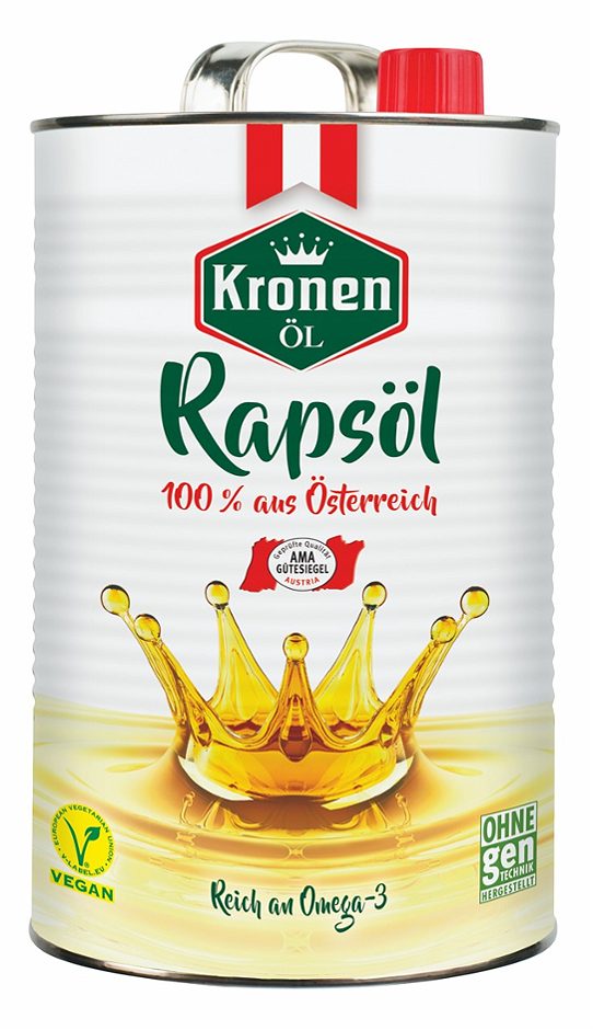 Kronenoel 100% reines Rapsöl 4 L