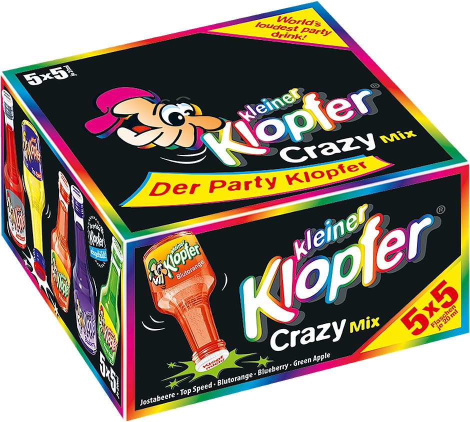 Kleiner Klopfer Crazy Mix Liköre 0,5 L