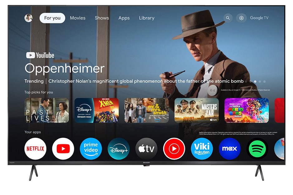 Sharp QLED Google TV 55HP5465E