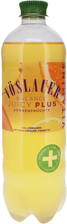 Vöslauer Balance Juicy Plus Sonnenfrüchte 0,75 L EINWEG mit Pfand