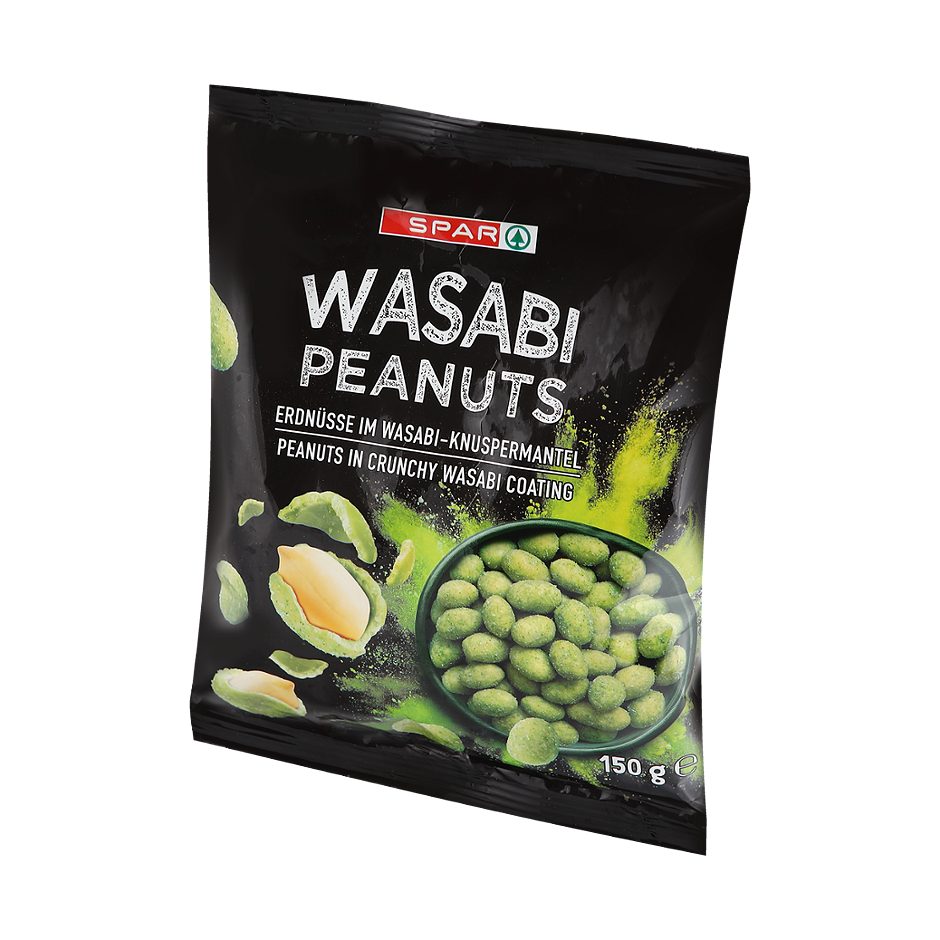 SPAR Wasabi Peanuts 150 G