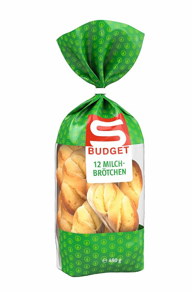 S-BUDGET Milchbrötchen 480 G