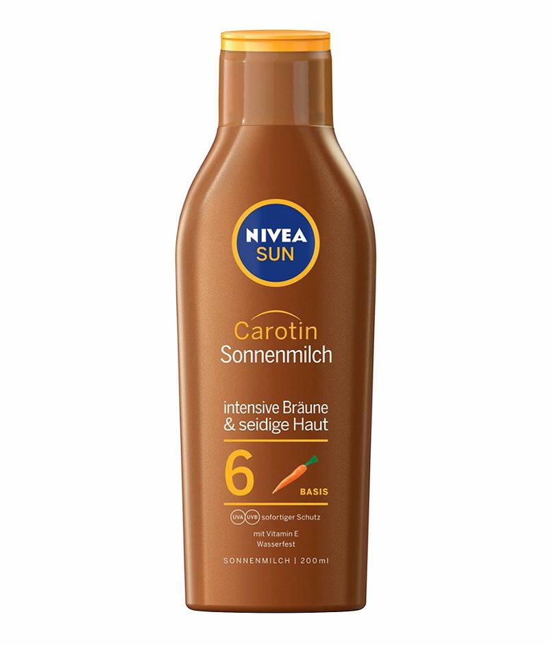 Nivea sun Sonnenmilch Carotin LSF 6 200ml