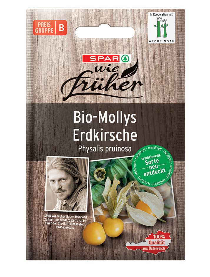 SPAR wie früher Saatgut Bio-Erdkirsche Molly