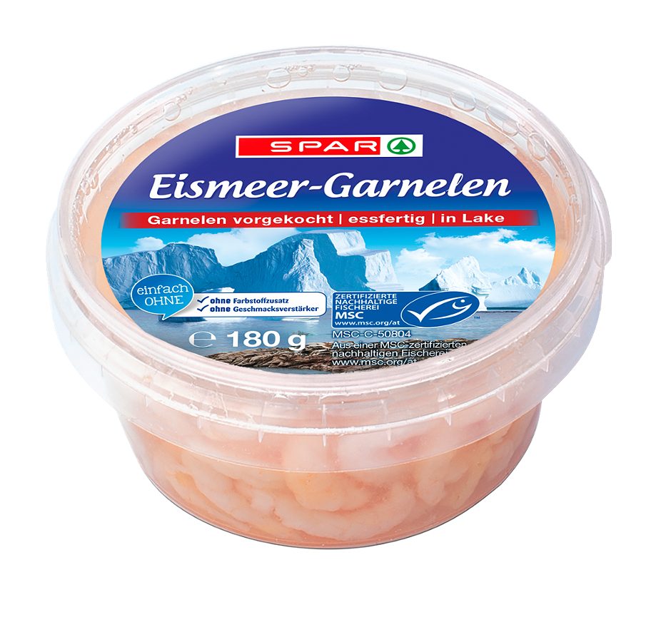 SPAR Eismeer-Garnelen essfertig, in Lake 100 G