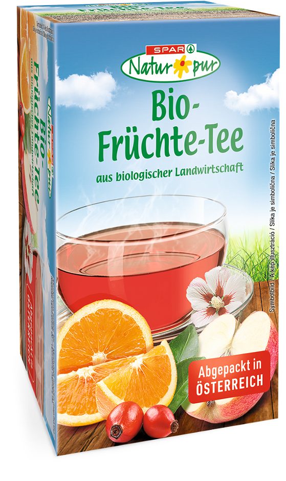 SPAR Natur*pur Bio-Früchte-Tee 20 Teebeutel