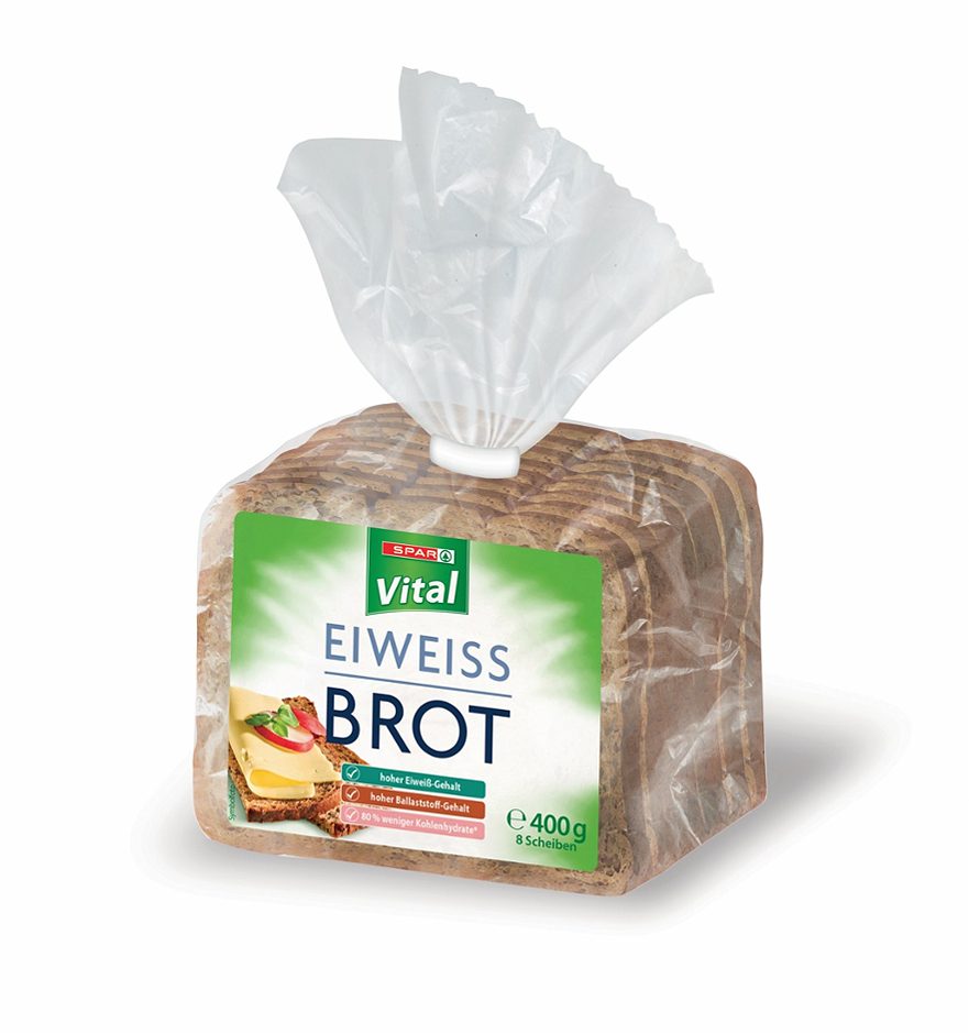 SPAR Vital Eiweiß-Brot 8 Scheiben 400 G