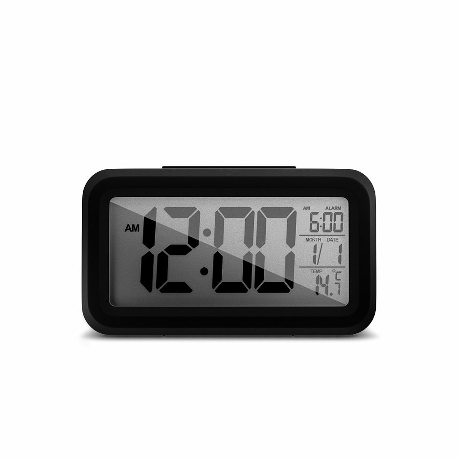Mebus Quarz-Wecker digital mit Temperaturanzeige