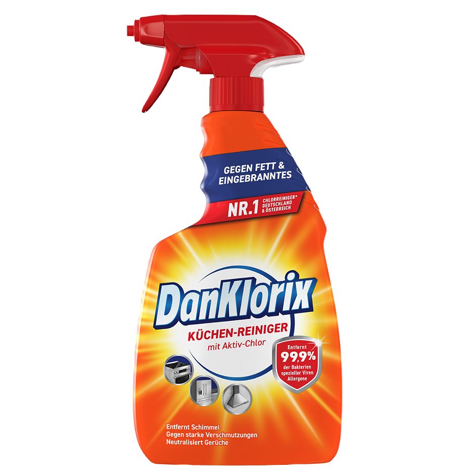 DanKlorix Hygiene Kraft-Spray Alles in 1 750 ml
