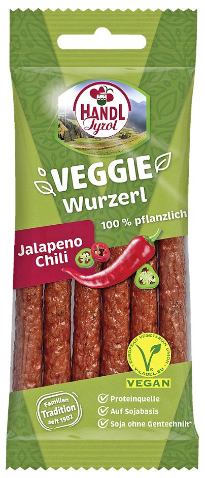Handl Veggie vegane Wurzerl Chili 60 G