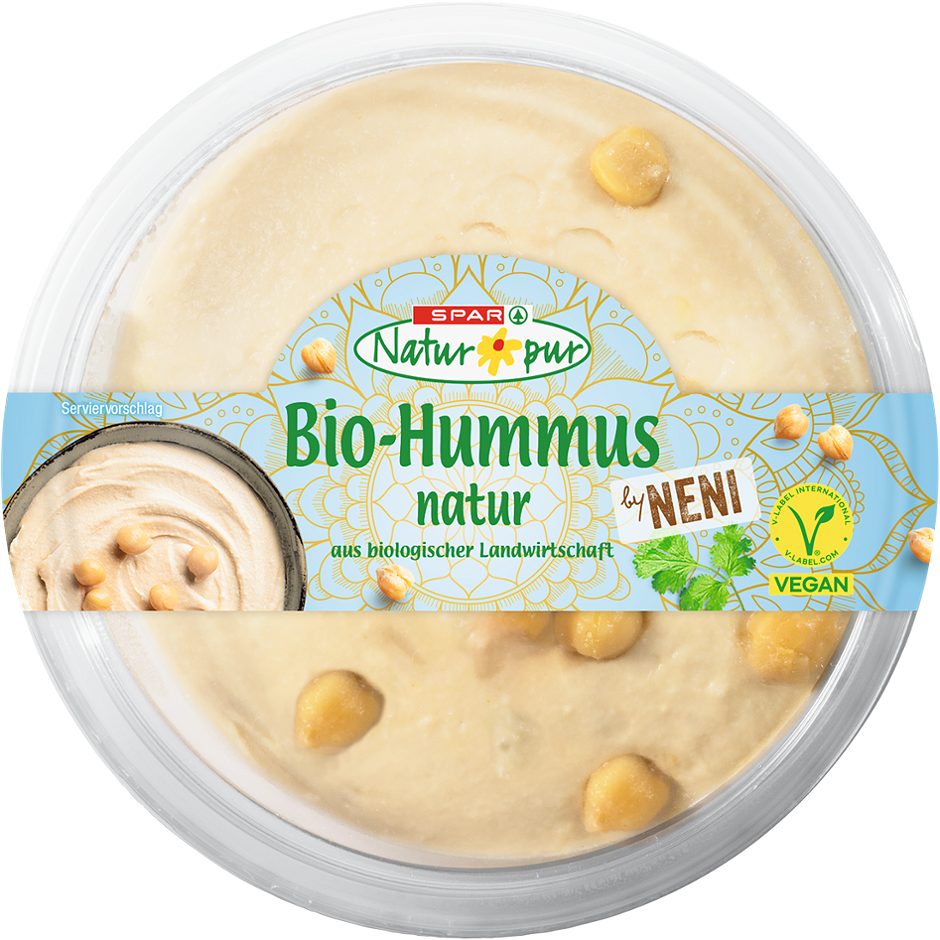 SPAR Natur*pur by NENI Bio-Hummus natur 125 G